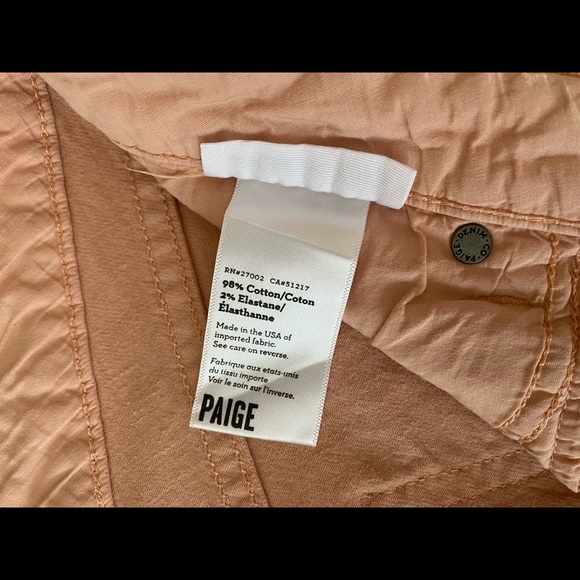 PAIGE SKYLINE ANKLE PEG SKINNY DENIM Sz 30 - Picture 12 of 15